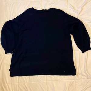 Lane Bryant V-neck puff sleeved tunic